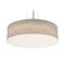 Afx Anton 24in. Medium Base Pendant, Satin Nickel Finish, Jute Shade ANP2432MBSN-JT - alternate 1